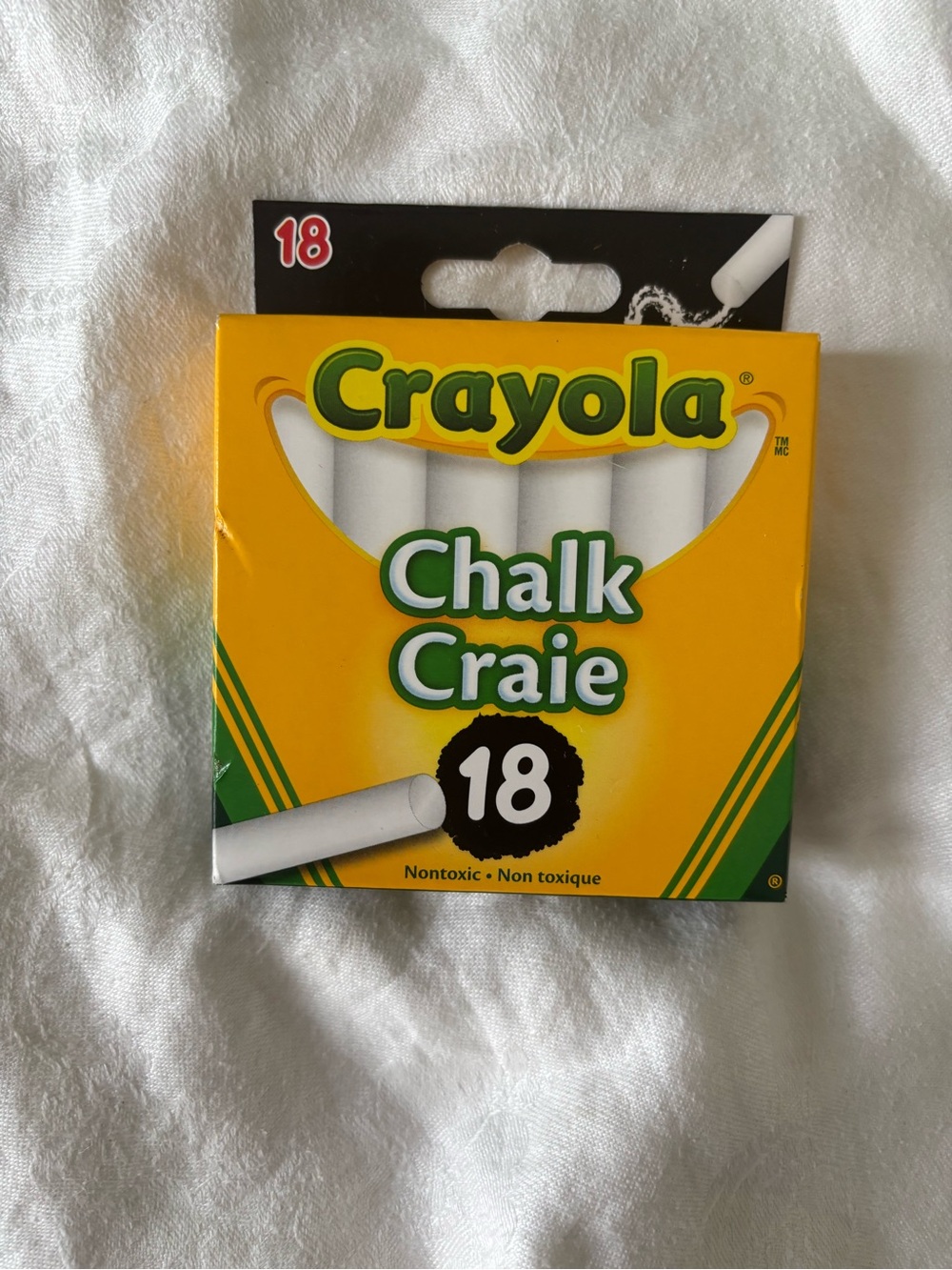 Crayola Chalk Pack - Yellow Box - Picture 2 of 7